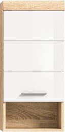 WELLTIME Hängeschrank Siena Weiß Hochglanz 37cm Bild 3