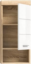 WELLTIME Hängeschrank Siena Weiß Hochglanz 37cm Bild 4