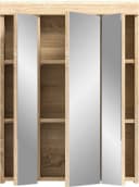 WELLTIME Badezimmerspiegelschrank Siena 3 Spiegeltüren FSC Holzwerkstoff Bild 4