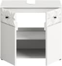 Waschbeckenunterschrank Prisma Weiß Bild 3