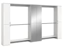 Garderoben-Set 5-teilig weiß Hochglanz Bild 1