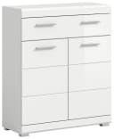 xonox.home Hochschrank Scout Weiß Hochglanz Badmöbel Bild 1