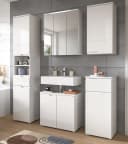 xonox.home Badkommode Weiß Hochglanz Softclose Modern Bild 5