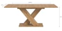 xonox.home Esstisch Motion ausziehbar X-Fußgestell Eiche Artisan Bild 5