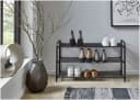 xonox.home Schuhregal Schwarz 3 Böden Bild 5