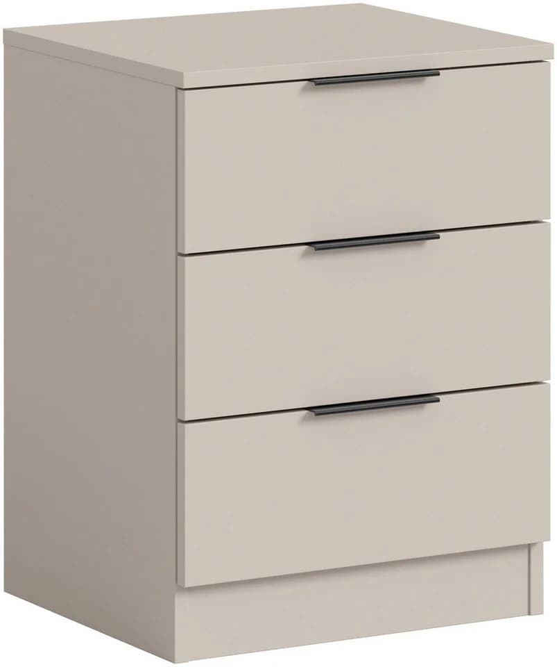 Home Affaire Nachtkommode Skarde 3 Schubladen Beige - Bild 2