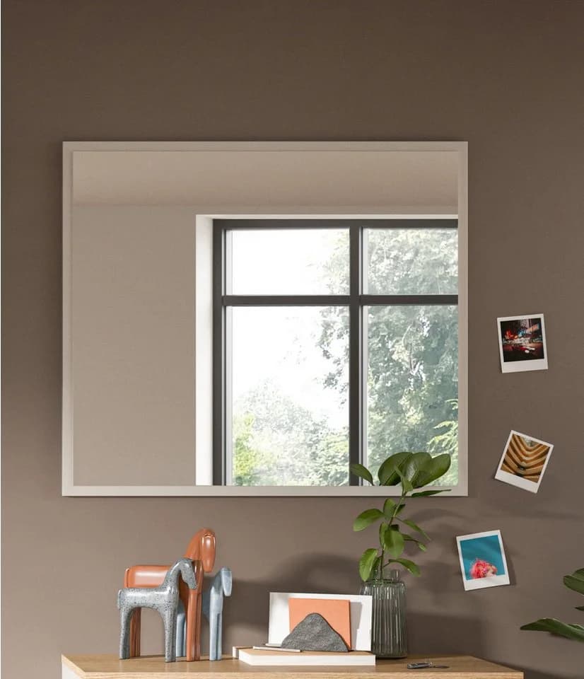 xonox.home Garderobenspiegel Kaschmir Nachbildung Melamin beschichtet modern - Bild 5