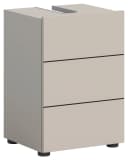 xonox.home Waschbeckenschrank Vira Kaschmir Nachbildung Schwarz Bild 1