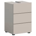 xonox.home Waschbeckenschrank Vira Kaschmir Nachbildung Schwarz Bild 2