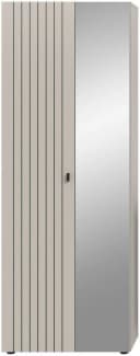 Garderobenschrank Station Kaschmir Beige Holz Bild 1