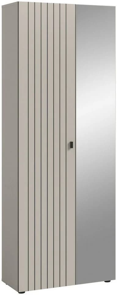Garderobenschrank Station Kaschmir Beige Holz - Bild 2
