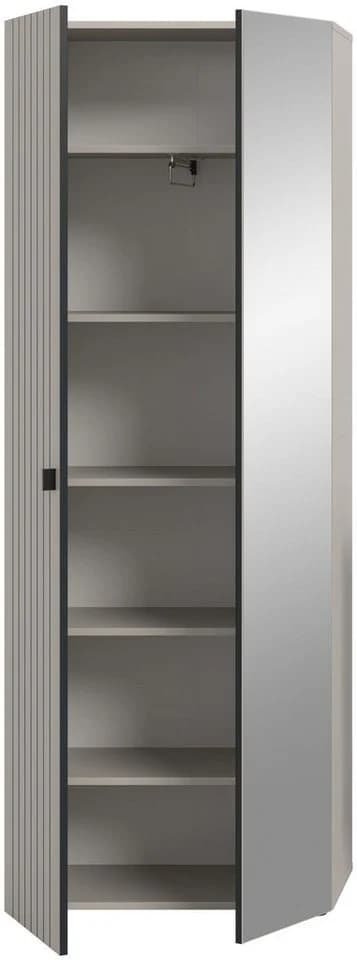 Garderobenschrank Station Kaschmir Beige Holz - Bild 3
