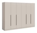 xonox.home Garderobenschrank Kopenhagen 2-teilig Grau Bild 1