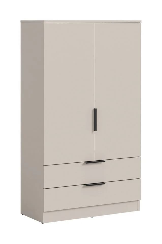 xonox.home Wäscheschrank Kopenhagen Braun Modern Skandinavisch