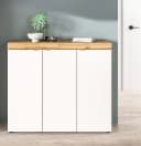 OTTO HOME Schuhschrank MAMBO II Weiß 3 Türen 10 Böden Bild 1
