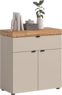 OTTO HOME Kommode Mambo II Beige/Braun Push-to-Open Bild 2