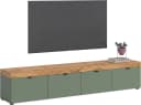OTTO HOME Lowboard MAMBO II 200cm Smoke Green Wotan Eiche Bild 2