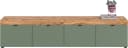 OTTO HOME Lowboard MAMBO II 200cm Smoke Green Wotan Eiche Bild 4