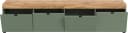 OTTO HOME Lowboard MAMBO II 200cm Smoke Green Wotan Eiche Bild 5