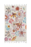 Tranquillo Teppich Baumwolle BOTANIC TWIST Bunt Blumenmuster Bild 1
