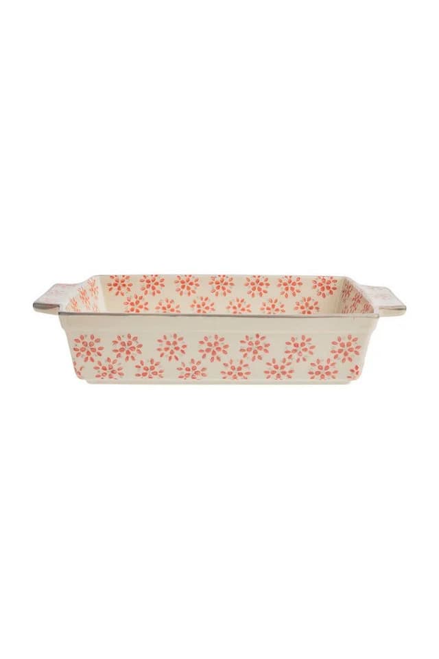 Tranquillo Backform Kleine Steinzeug Kuchenform RETRO Bunt/Rot