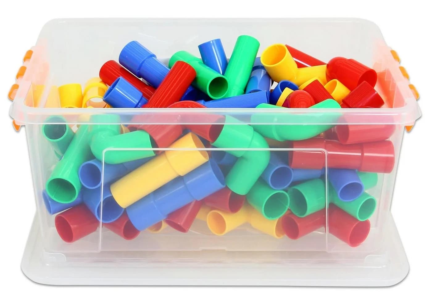 Betzold Steckspielzeug Steckrohre 80-tlg. Bunt Bau- und Spielset - Bild 2