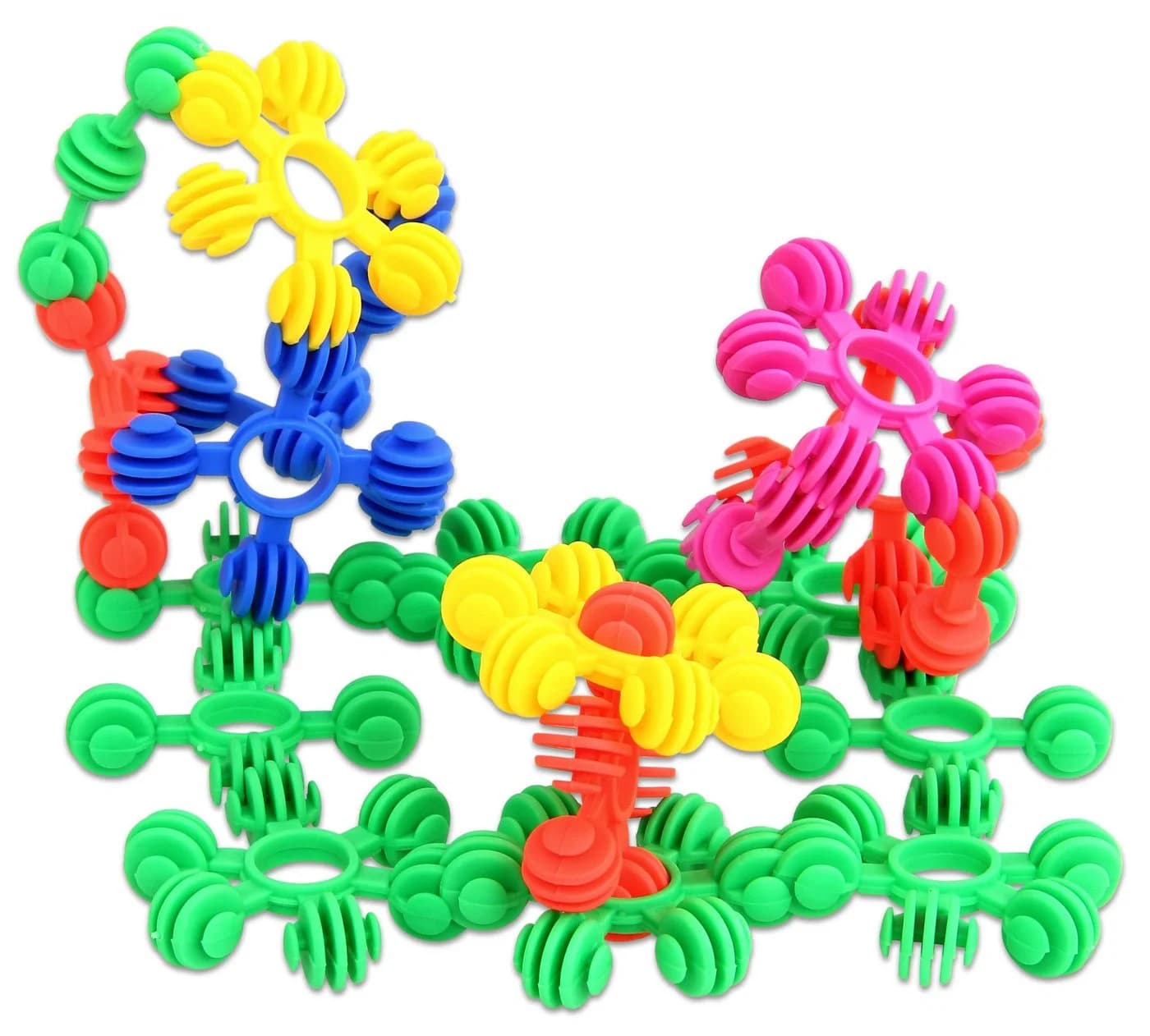 Betzold Kreativ-Steckblumen Set 160-teilig Bunt