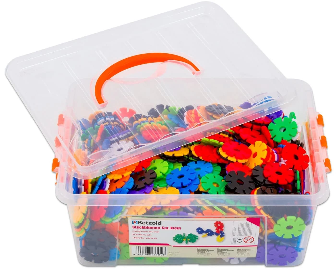 Betzold Steckblümchen 1000-tlg. Bunt Steckspielzeug - Bild 2