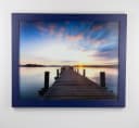 myposterframe Bilderrahmen Juno Dunkelblau gewischt MDF 50x70 cm Bild 1