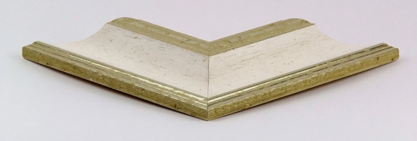 myposterframe Dysnomia Einzelrahmen Weiß Silber Barock Edel - Bild 4