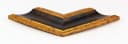 myposterframe Bilderrahmen Dysnomia Barock Blau Gold 30x30 cm Echtholz Bild 5