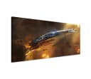 Sinus Art Leinwandbild Mass Effect 3 Schiff Modern Bild 2