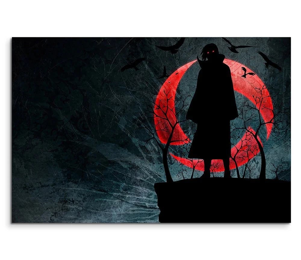 Sinus Art Leinwandbild Naruto Itachi Uchiha Modern - Bild 3