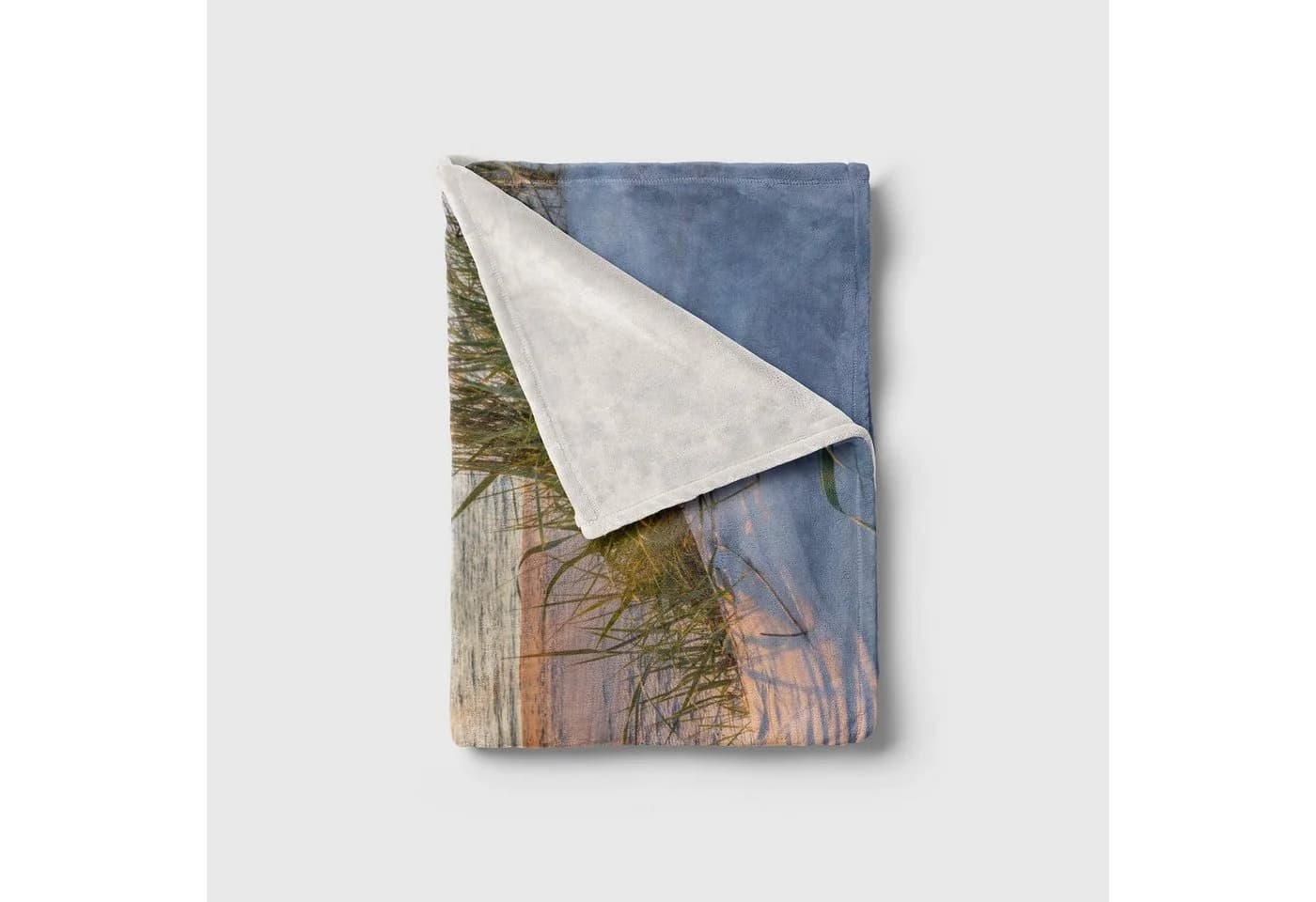 Sinus Art Handtuch mit Fotomotiv Ostsee Deutschland Baumwolle-Polyester-Mix - Bild 4