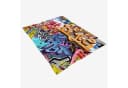 Sinus Art Handtuch Bunt Graffiti Polyester-Baumwolle Mix Bild 3