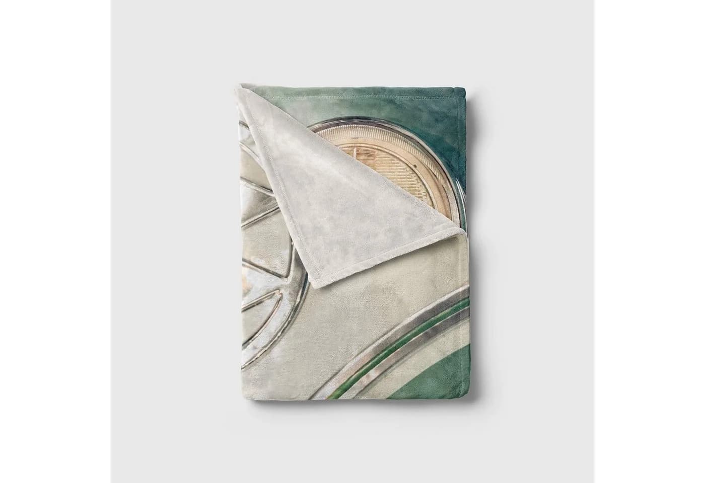 Sinus Art Handtuch mit VW Bus Motiv - Baumwolle-Polyester Mix - Bild 4