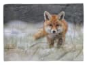 Sinus Art Handtuch mit Fuchsmotiv Polyester-Baumwolle Mix Bild 2