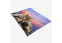 Sinus Art Handtuch mit Tiger-Motiv, Polyester-Baumwolle-Mix Bild 3