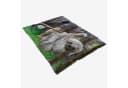 Sinus Art Handtuch mit Baby Faultier Motiv Polyester-Baumwolle Mix Bild 3