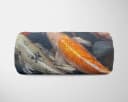 Sinus Art Handtuch mit Koi Zuchtkarpfen Motiv Polyester-Baumwolle Mix Bild 5