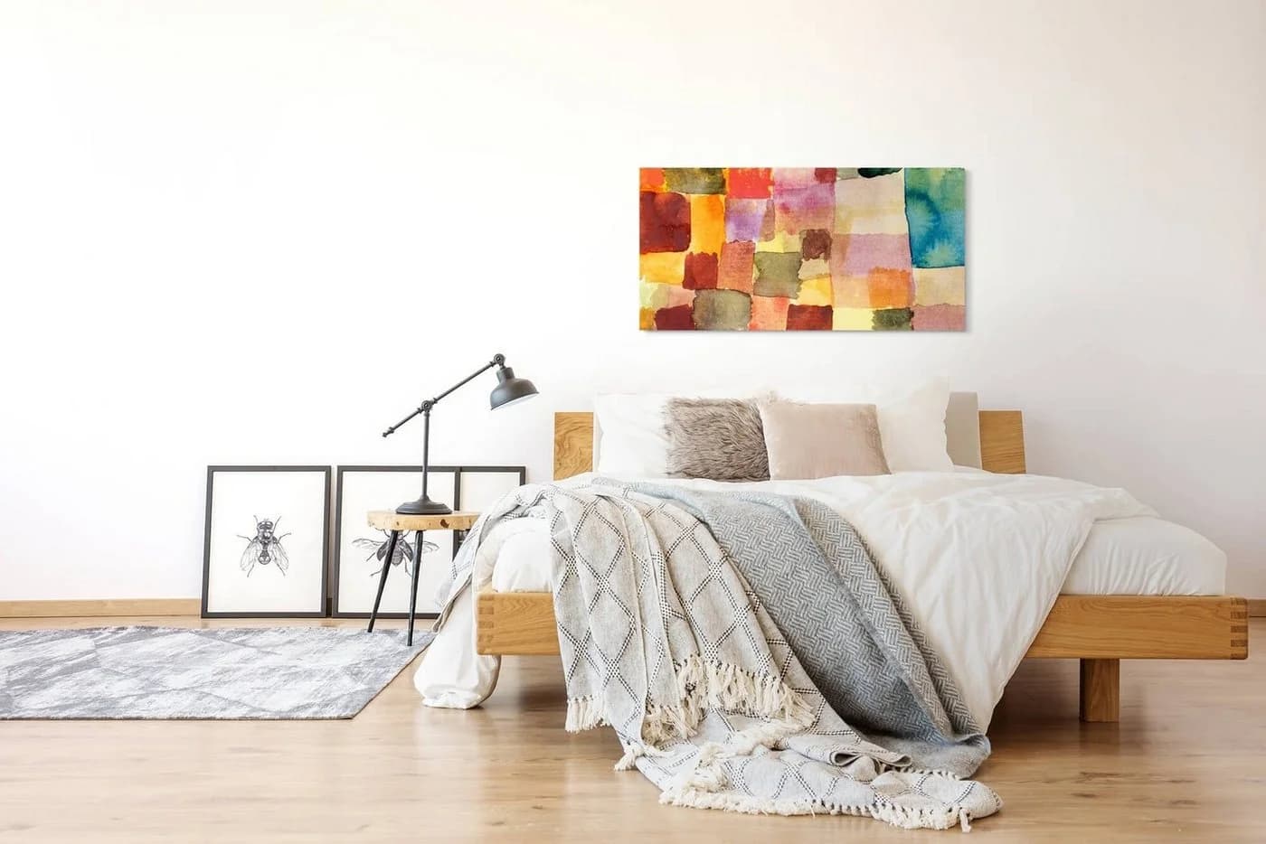 Sinus Art Leinwandbild Moderner Fine Art Print auf Holzkeilrahmen - Bild 5