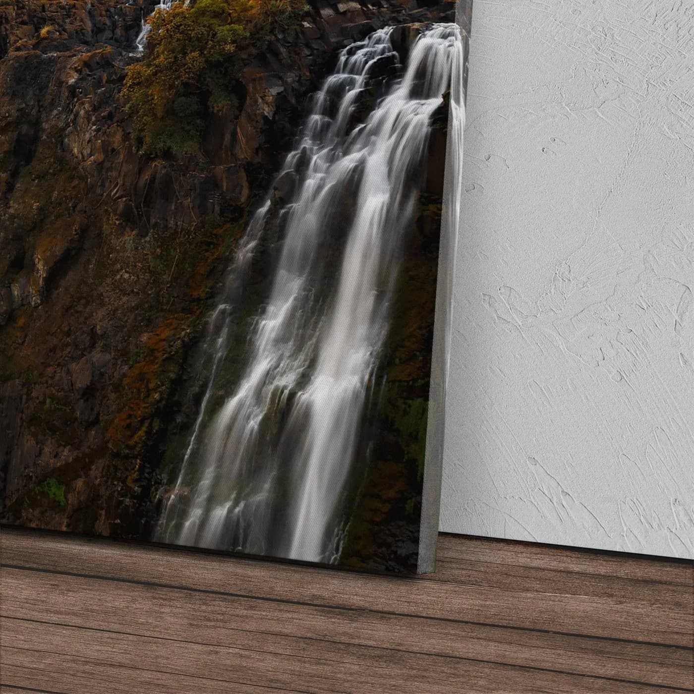Sinus Art Leinwandbild Viktoriafälle Afrika 120x60cm