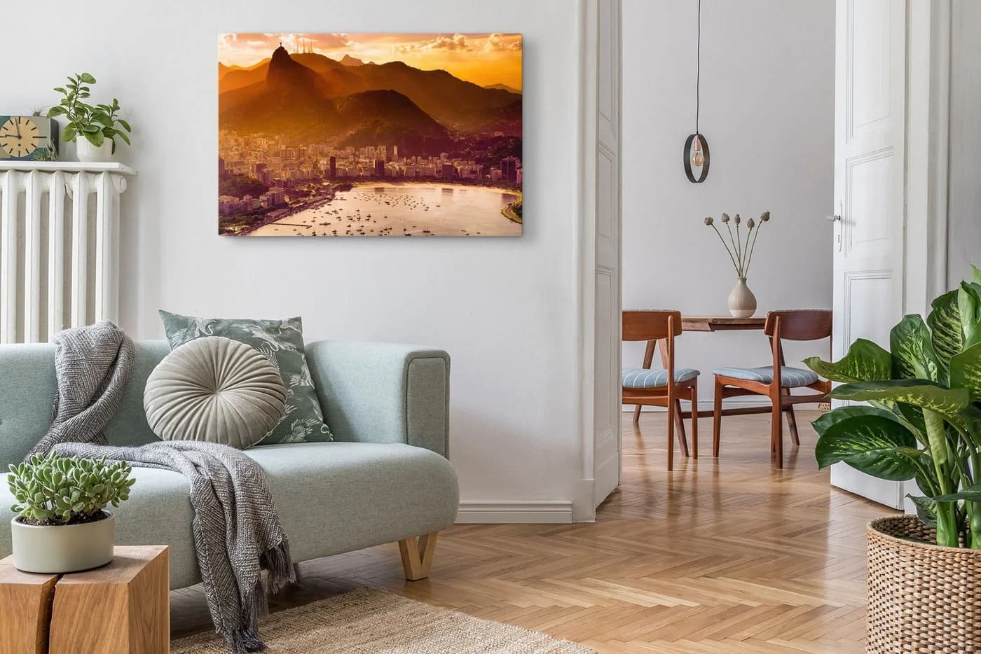 Sinus Art Leinwandbild Bucht von Rio de Janeiro 120x80cm - Bild 5