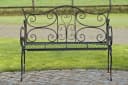 TPFGarden Gartenbank Targo Bronze Metallbank für 3 Personen Bild 1