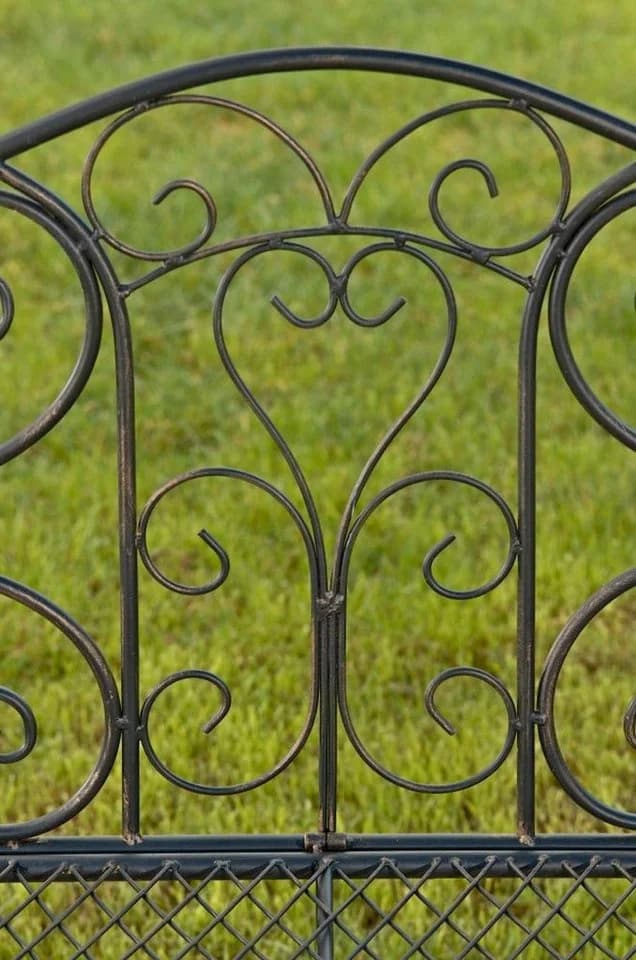 TPFGarden Gartenbank Targo Bronze Metallbank für 3 Personen - Bild 4
