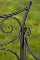 TPFGarden Gartenbank Targo Bronze Metallbank für 3 Personen Bild 5