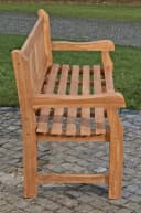 TPFGarden Gartenbank Jacky-N Teak massiv Sprossen-Design Bild 3