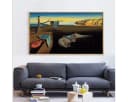 TPFLiving Kunstdruck Leinwand Salvador Dali Blau Gelb Braun Bild 4