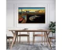TPFLiving Kunstdruck Leinwand Salvador Dali Blau Gelb Braun Bild 5