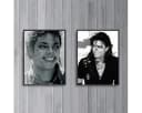 TPFLiving Kunstdruck Leinwand Michael Jackson Schwarz-Weiß Bild 1